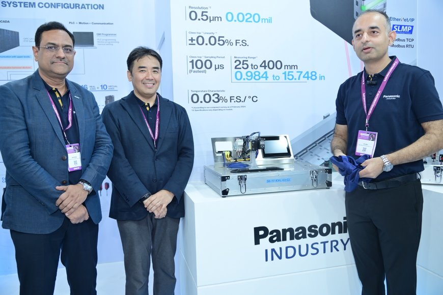PANASONIC INDUSTRIAL DEVICES DIVISION (INDD) UNVEILS CUTTING-EDGE, FACTORY AUTOMATION SOLUTION FOR INDIAN OEMS
